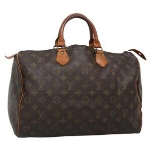 LOUIS VUITTON Monogram Speedy 35 Hand Bag M41524